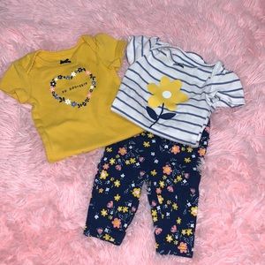 Carter’s NB matching set! Babygirl